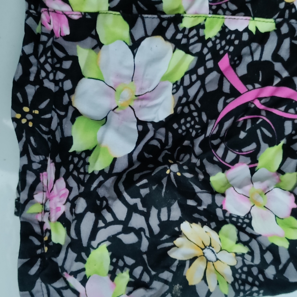 Breast Cancer Scrub Top